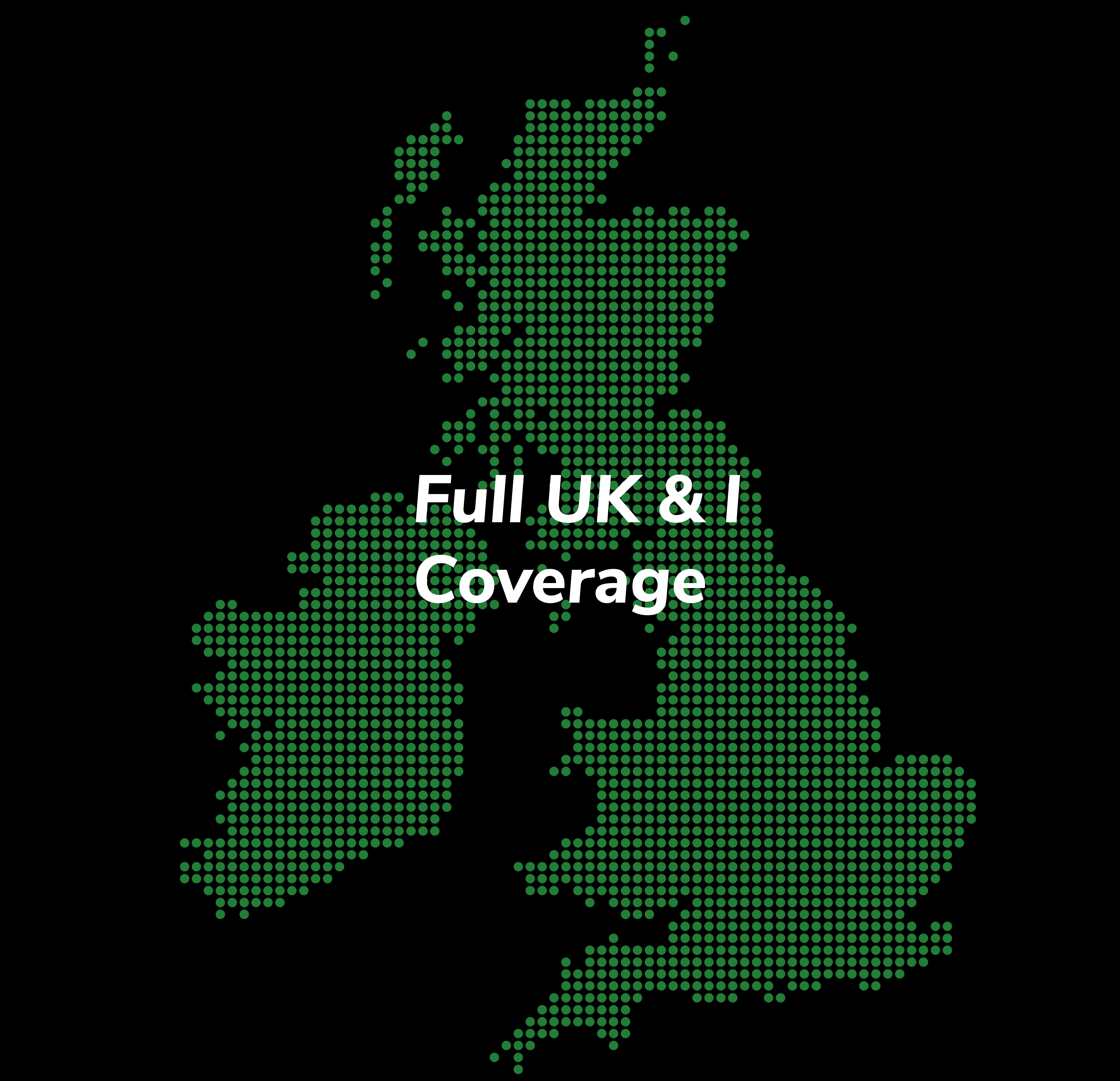 Services Coverage Map